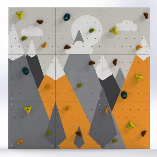 Kletterwand für Kinder - LEZÚŇ / Gelbe Berge