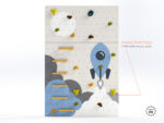 Kletterwand für Kinder LEZÚŇ / Blaue Rakete – Bild 5